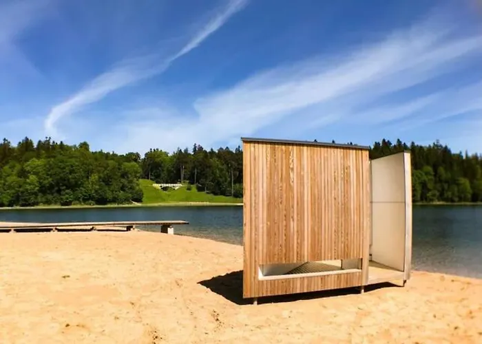 Bed&Boat Two-Story Boathouse On Lake+Boat